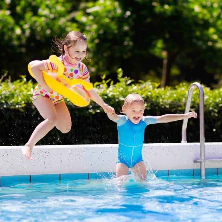 heating a kiddie pool